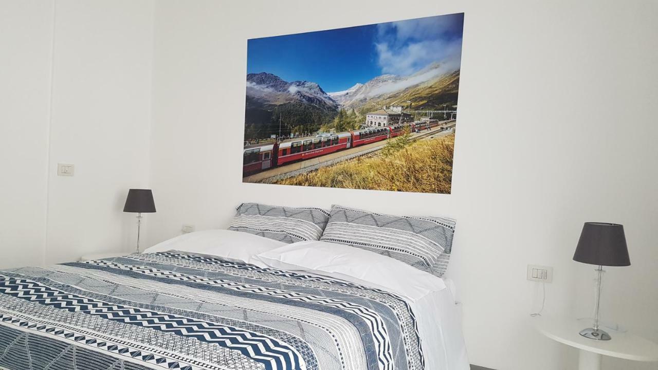 Le Stanze Del Trenino Rosso Lägenhet Tirano Exteriör bild